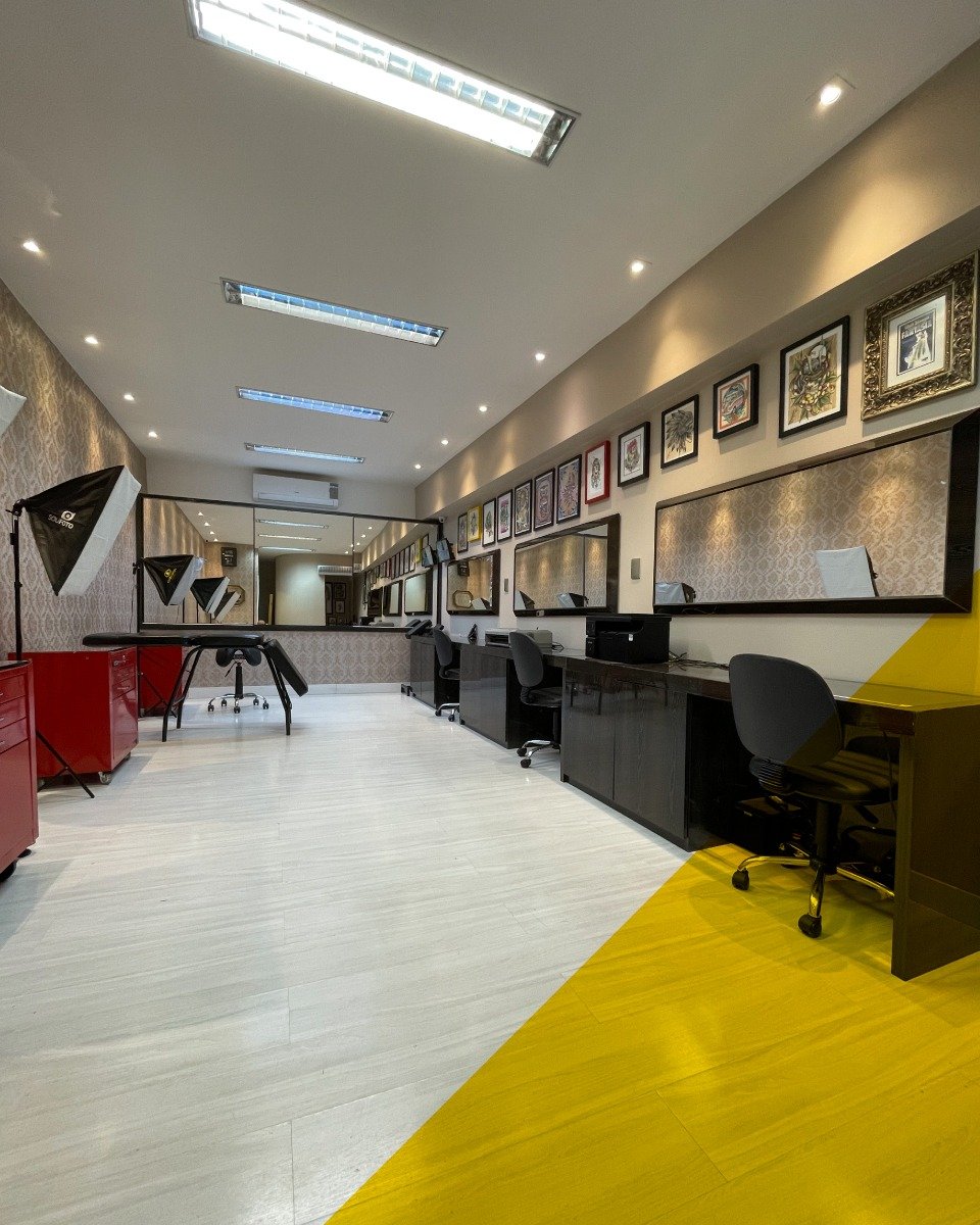 Sala de tatuagem da Tattooei