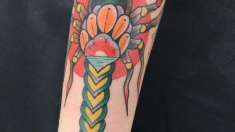 tattoo escorpiao neotradicional