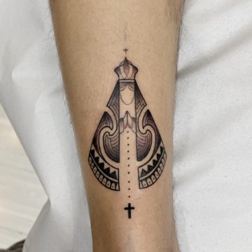 Tattoo-nossa-senhora-aparecida-black