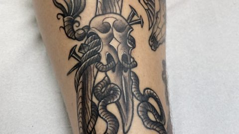 tatuagem-caveira-black