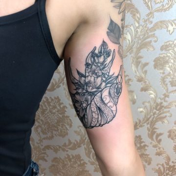 tatuagem-blackwork-concha