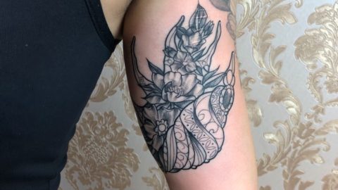 tatuagem-blackwork-concha