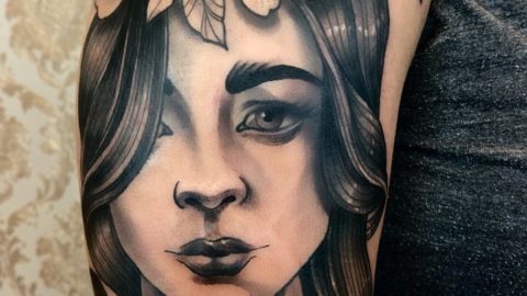 tatuagem-neotradicional-blackwork-mulher